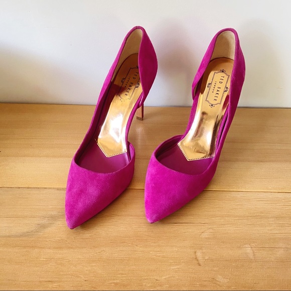 Ted Baker London Fuschia Magenta Heels 